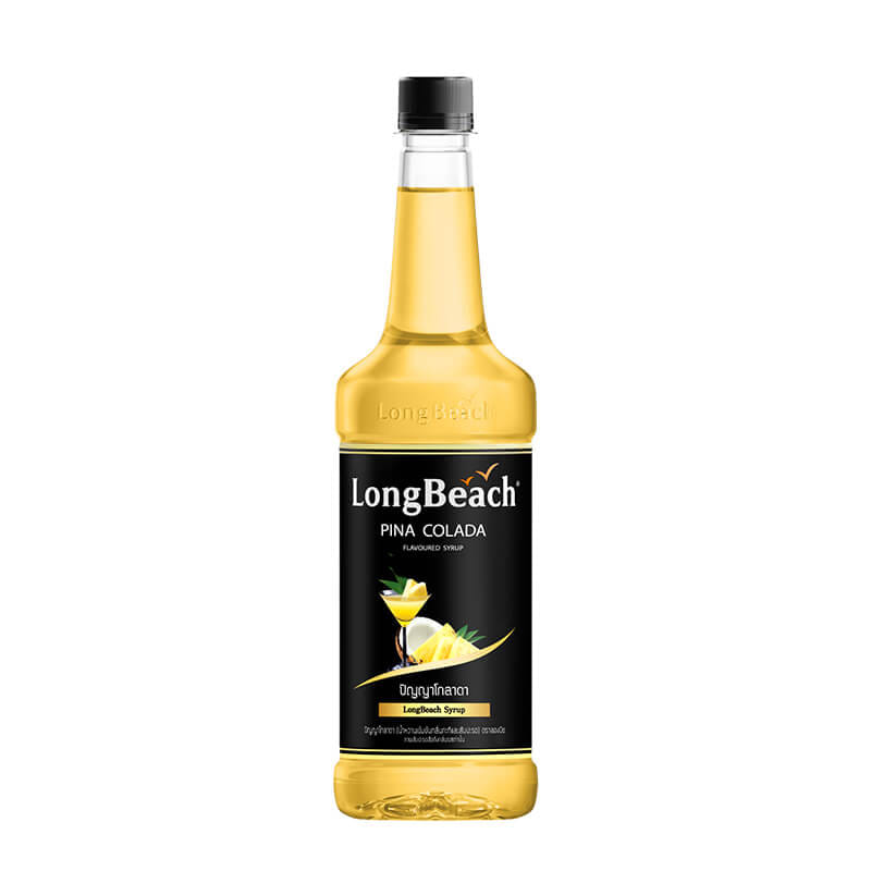 น้ำเชื่อม ลองบีชไซรัป กลิ่น ปิญญาโกลาดา ขนาด 740ML._1